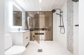 Moderni kylpyhuone